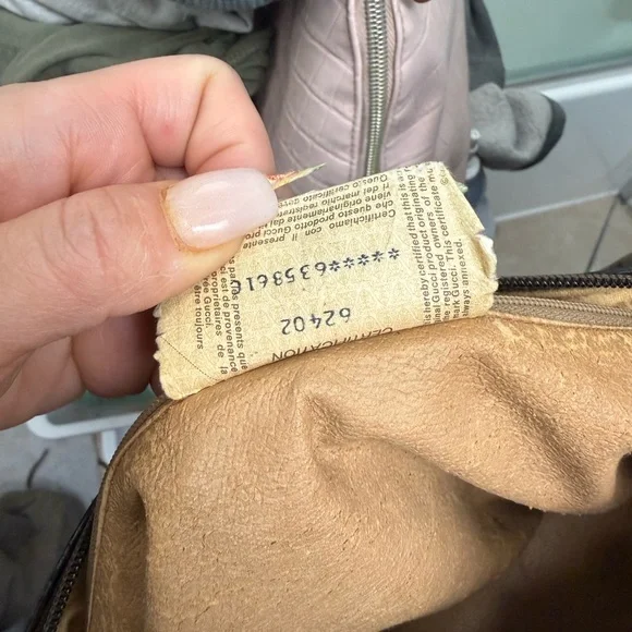 Gucci Tan and Brown GG Crossbody Bag - Picture 6 of 11